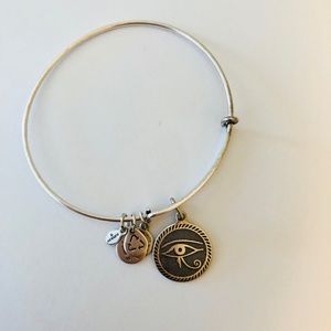 ALEX&ANI Evil Eye Silver Bracelet